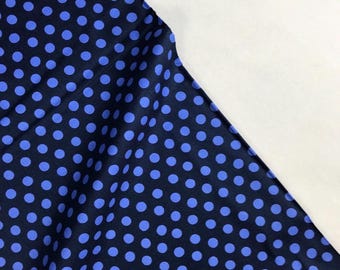 Spot Indigo - Kaffe Fassett - Freespirit Fabrics-Blue Dot Fabric PWGP070.INDIGO