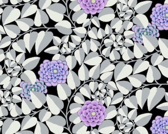 Kaffe Fassett Collective Spring 2017 Vine Black yardage PWGP151.Black