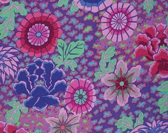 Kaffe Fassett Collective classics Dream Purple, PWGP148. PURPL Floral Fabric,yardage