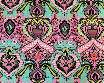 Tula Pink- Prince Charming-DejaVu Fabric-Frog Prince-Gumball- PWTP274- Quilting cotton by the yard