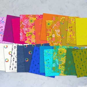 Alison Glass Between Fat Quarter Bundle 24 Prints Andover Fabrics - Quilting Cotton Fabric