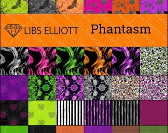 Phantasm Fat Quarter bundle by Lib Elliott from Andover fabrics