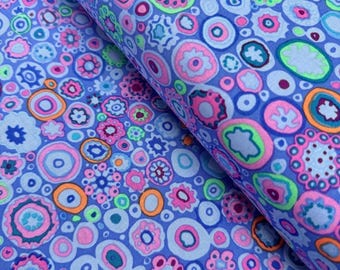 Kaffe Fassett Paperweight Blue Cotton Fabric – Quilting, By The Yard