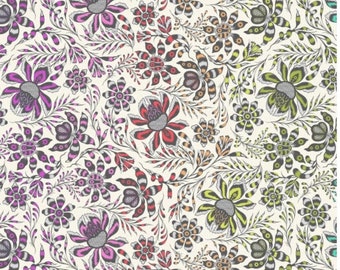 Tula Pink Roar Wild Vine Mist Wide Backing Fabric 108" - QBTP016.MIST