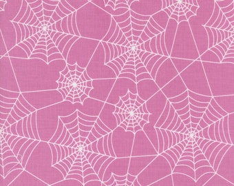 Hey Boo Purple Haze 5213-15 by Lella Boutique for Moda Fabrics. Spider webs
