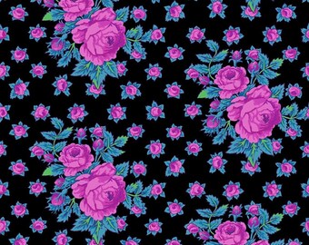 Kaffe Fassett February 2026 Collection PWGP212 Rosie in Cool-Floral Fabric