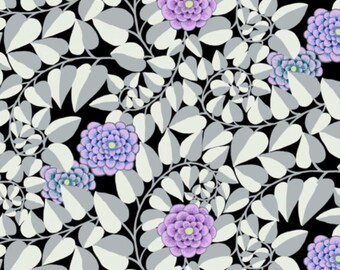 Kaffe Fassett Collective Spring 2017 Vine Black yardage PWGP151.Black