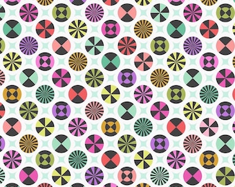 Tula Pink- Prince Charming-DejaVu Fabric-Taffy-Sugarrush-PWTP278.Sugarrush, Quilting cotton by the yard