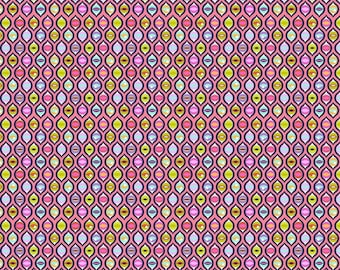 Tabby Road Deja Vu-Tula Pink-Cat Eyes Prism Free Spirit Fabrics, one yard cuts