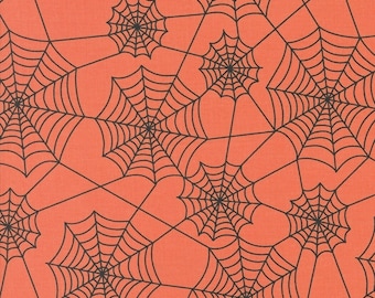 Hey Boo Soft Pumpkin 5213-12 by Lella Boutique for Moda Fabrics.
