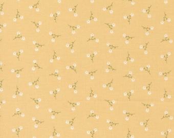 Dainty Meadow Buttercup 31749 14 by Heather Briggs for Moda Fabrics , sold by the yard