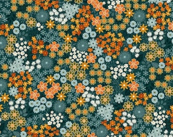 Andover Fabric Revival by Makower UK MU-058-B sold by the yard