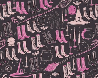 Spooky & Sweeter- Witch’s Wardrobe Sweet- Art Gallery Fabrics- SNS-13026 -100 % quilting Cotton