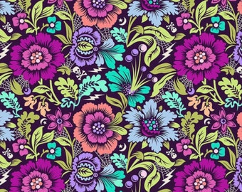 Tula Pink Nightshade DejaVu  Spider Blossom  Equinox PWPT206 OOP