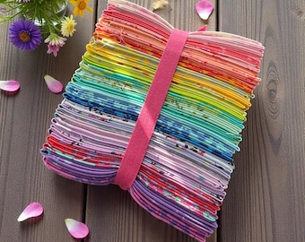 Tula Pink Sweetheart Medley True Colors Fat Quarter Bundle FB4FQTP.SWEETHEART 32 Prints, Free Spirit Fabrics