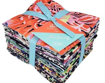 Kaffe Fassett Fat Quarter Bundle: Free Spirit Fabrics, 20 Pieces, Polaris