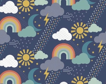 Playtime by Dashwood Studios- PLAY 1981 100% Quilting Cotton -sold by the yard - by Jojo- Coco