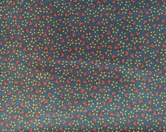 Sassafras Tea by Bears Paw Design Moda Fabrics Jill Kemp Hearts and flowers Quilting Cotton