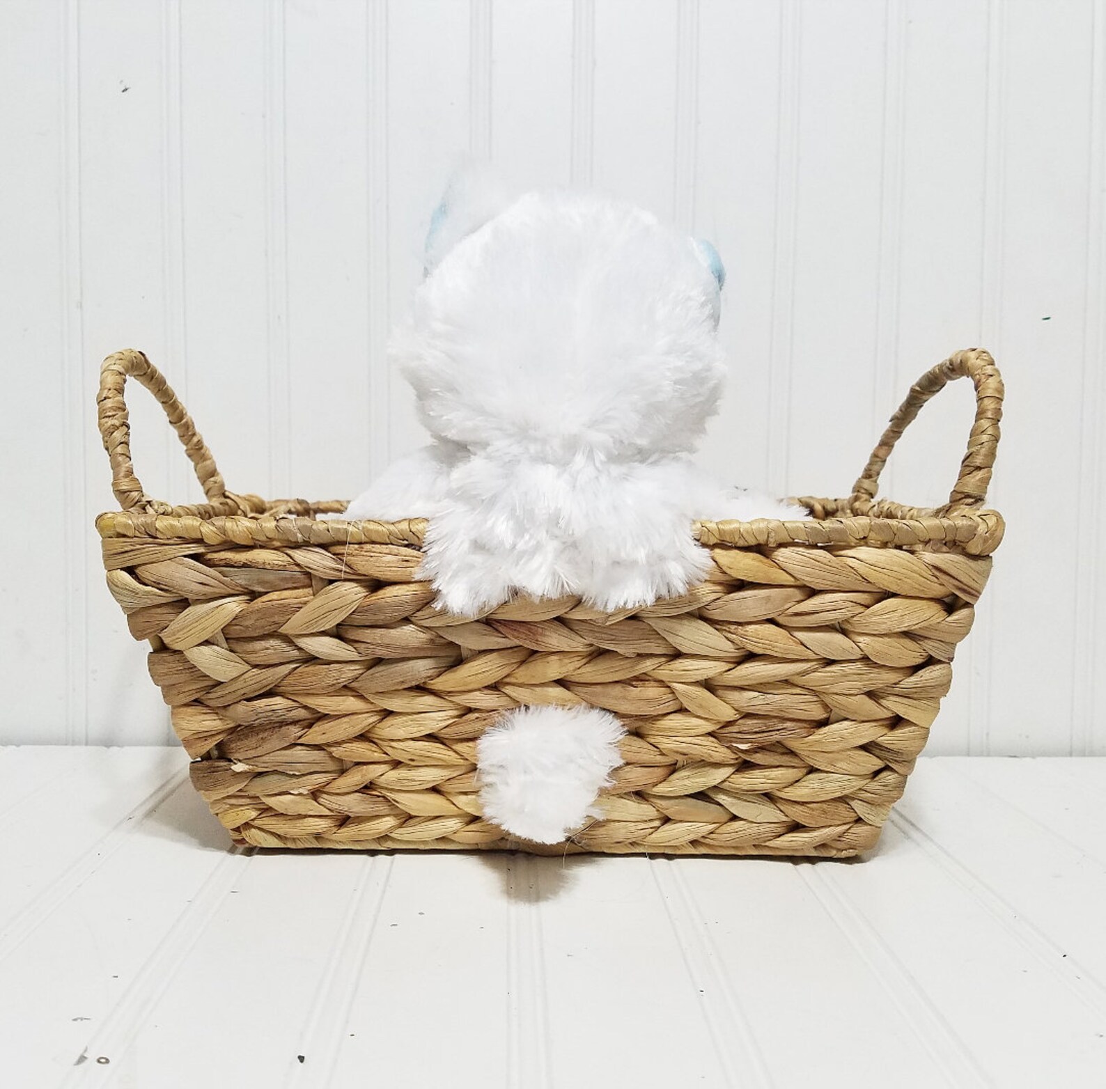 Kitten Stuffed Animal Basket Etsy