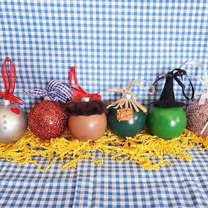 Wizard of Oz Inspired Ornaments