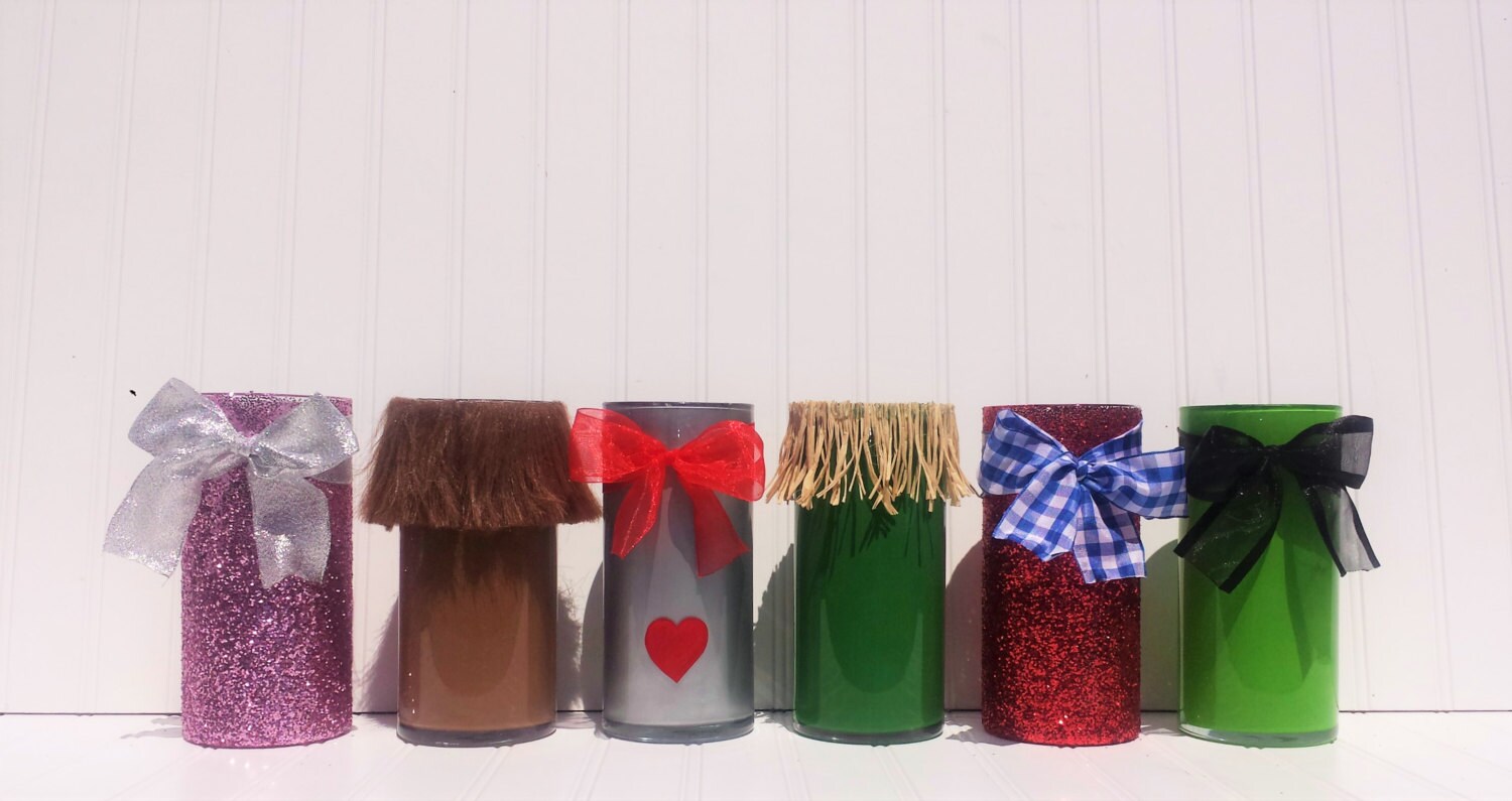 Wizard of Oz Vases Set of 6 Etsy