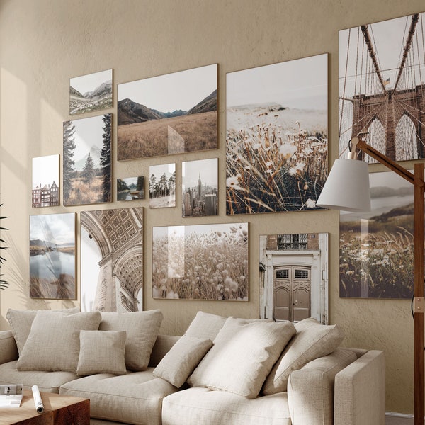 Rustic Farmhouse Wall Gallery Etsy