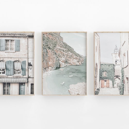 Italy Prints Set of 3 Travel Art Print Italy Art Print - Etsy