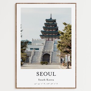 South Korea Print, South Korea Poster, Wall Art Print, South Korea Photo, Digital Art Print, Home Decor Poster, Soauth Korea Travel Print