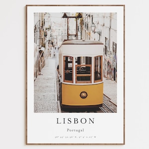 Portugal  Print, Cityscape Wall Art, Photography Print, City View Art Square, Photo Poster, Living Room Decor, Lisboa Photo Poster, Art