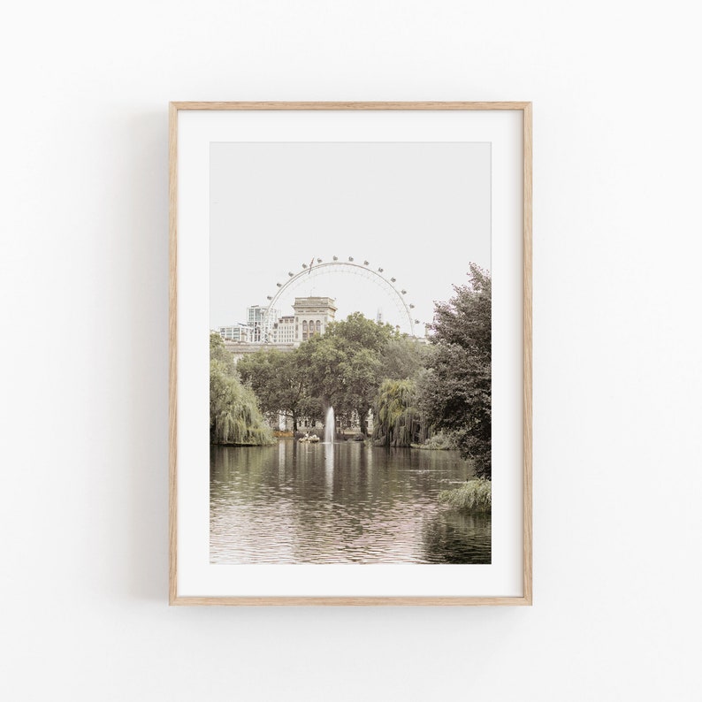 London City Print, Cityscape Wall Art, Photography Art, City View Art Square, Photo Poster, Home Decor Poster, Wall Art, Churchill Arms image 1