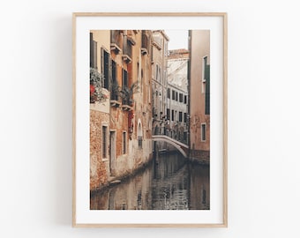 Venice Canal Photography Print: Italy Wall Art (Digital Download)