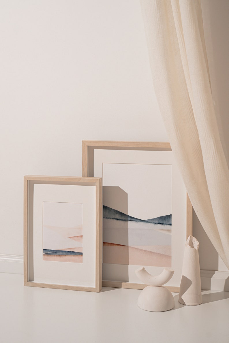Abstract Art Print Watercolor Art Set of 2 Watercolor Abstract Watercolor Wall Art Watercolor Print Instant Art Watercolor Art Print