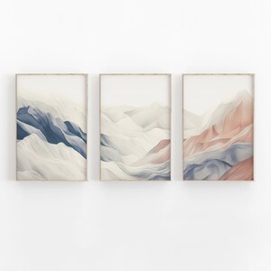 Abstract Art Print Set Modern Neutral Abstract Gallery Wall Art Set of 3 Nordic Prints Simple Abstract Art Scandinavian Printable Abstract