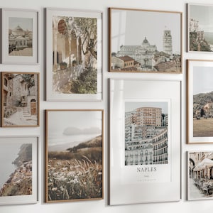 Italy City Set of 10, Italy Gallery Wall print, Italy City Print, Wall Art, Travel Art Print, Rome Wall Art, Europe Art Print, Landscape