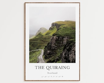 Scotland Landscape Art Print: Nature Photography Poster (Digital Download)