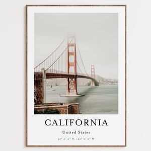 カリフォルニアのプリント、カリフォルニアのポスター、カリフォルニアの壁画、カリフォルニアのアートプリント、カリフォルニアの旅行、カリフォルニアの写真、カリフォルニアの写真