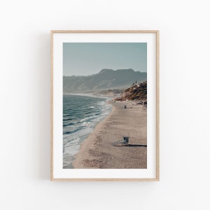 Malibu Print, Malibu Poster, California Wall Art, Malibu Art Print, Malibu Photo, Californie Photographie, Malibu Travel Print, Malibu Beach