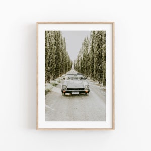 Tuscany City Print, Cityscape Wall Art, Photography Print, City View Art Square, Photo Poster, Italy  Room Decor, Tuscany Italy Photo Print
