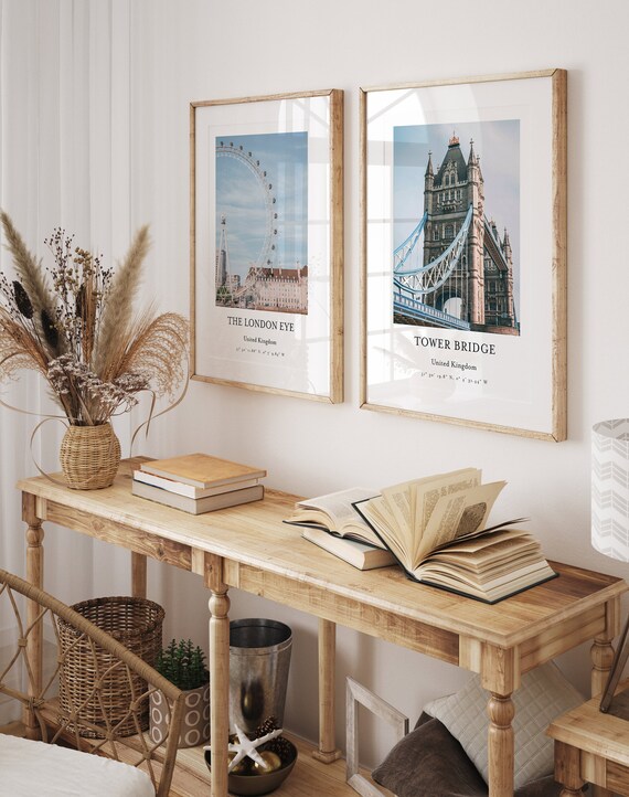 ロンドン　THE CONRAN SHOP　モノクロアート　フォト2枚セット ロンドン THE CONRAN SHOP モノクロアート フォト2枚セット The