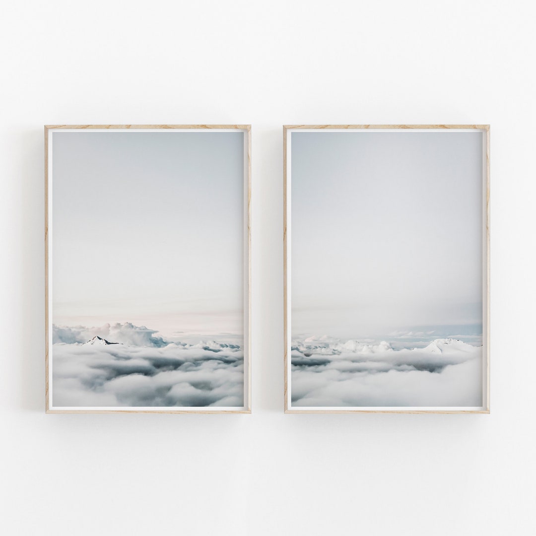 Sky Print Set of 2 Instant Art INSTANT DOWNLOAD Modern - Etsy