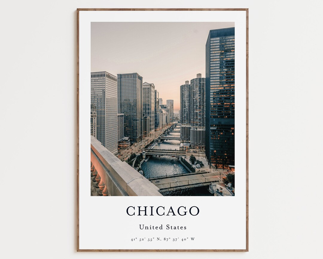 Chicago Prints, Chicago Poster, Chicago City Prints, Chicago Art ...