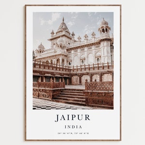 India Poster Print, Cityscape Wall Art, Photography Poster, Taj Mahal Print, Travel Poster, India Architecture Wall Art, Jaipur Rajasthan
