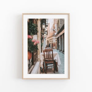 Italy Restaurant Print, Italy Travel Poster, Florence Architecture Print, Italian Village Photo Print, Italian Countryside, Rustic Printable