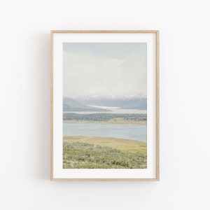 Nature Art Print, Instant Art, Patagonia Wall Art, Modern Minimalist Poster, Printable Wall Decor, Argentina Wall Art, Buenos Aires Print