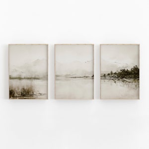 Abstract Art Print Set Modern Neutral Abstract Gallery Wall Art Set of 3 Nordic Prints Simple Abstract Art Scandinavian Printable Abstract