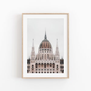 Budapest print, Travel Budapest art print, Travel print, Set two prints, Wall travel Print, Travel wall decor Architecture print art