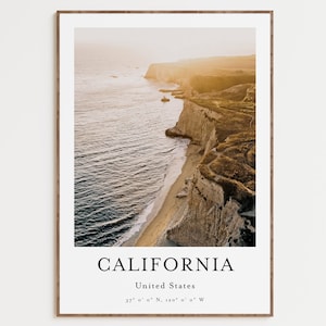 California Print, California Poster, California Wall Art, California Art Print, California Travel, California Photo, California Photography