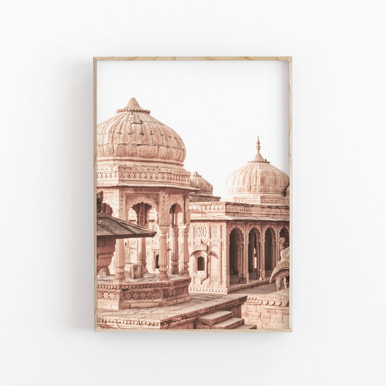 India City Print, Arte de pared paisaje urbano, Arte de la fotografía, City View Art Square, Cartel de la foto, Cartel de la India decoración del hogar, Arte de la pared de la India imagen 3