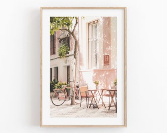 Spain City Print, landscape Wall Art, Photography Print, Landscape View, Art Square, Photo Poster, Spain Photography, Spain Wall Art Print