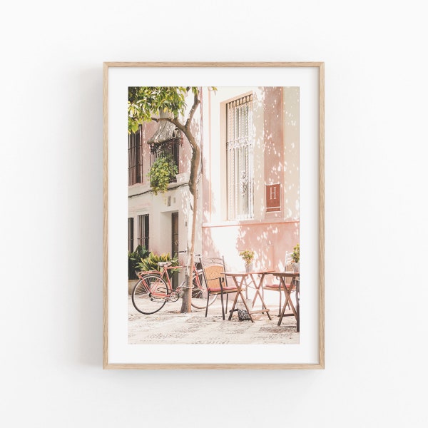 Spain Cityscape Photography Print: European Wall Art (Digital Download)